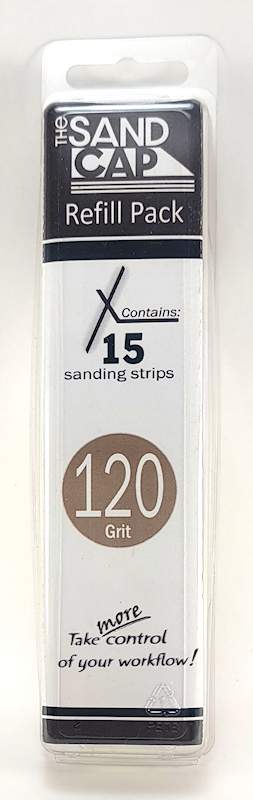 120 grit XL Refill, 15-count