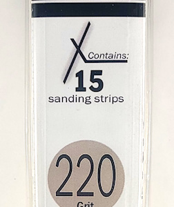 220 grit XL Refill, 15-count