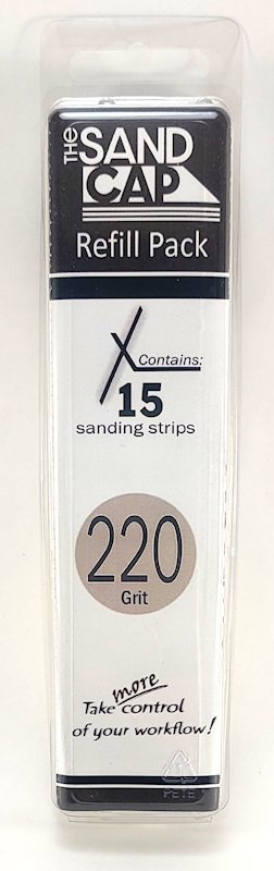 220 grit XL Refill, 15-count